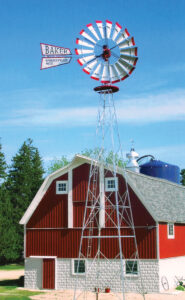 Restoration of 90-Year-Old Steel Windmill Image